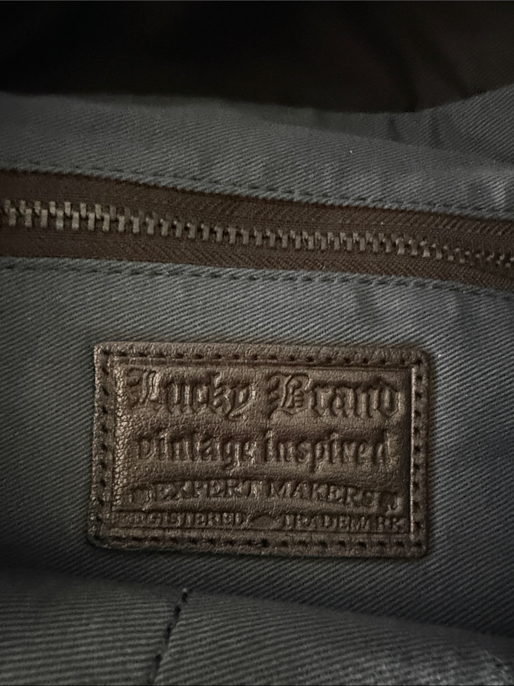 Lucky Brand Black Suede Shoulder Bag with Braided Strap - Picture 5 of 9